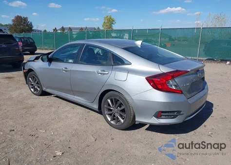 2020 Honda Civic Ex from USA, damaged, VIN 19XFC1F36LE200773